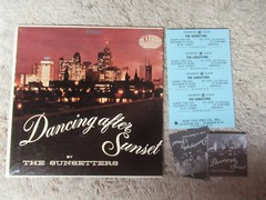 THE SUNSETTERS dancing after sunset 3 JUKEBOX STRIP company picture sleeve only