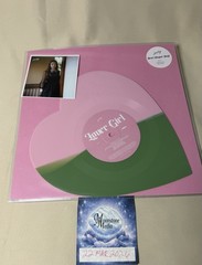 Laufey Valentine & Lover Girl Strawberry Matcha Heart-Shaped Vinyl LP Record New
