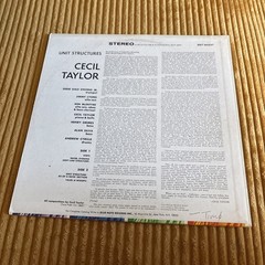 Cecil Taylor ‘Unit Structures’ Blue Note Records, 180g LP [Vinyl]