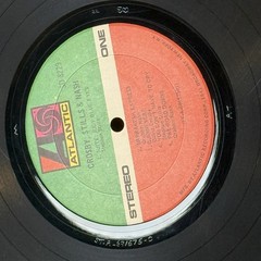CROSBY STILLS NASH 1972 Atlantic AT/AB Reissue SD8229 1841 Broadway Folk Rock EX
