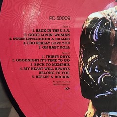 Framed Chuck Berry Back In The USA Vinyl LP Picture Disc 12×12 Wall Art Display