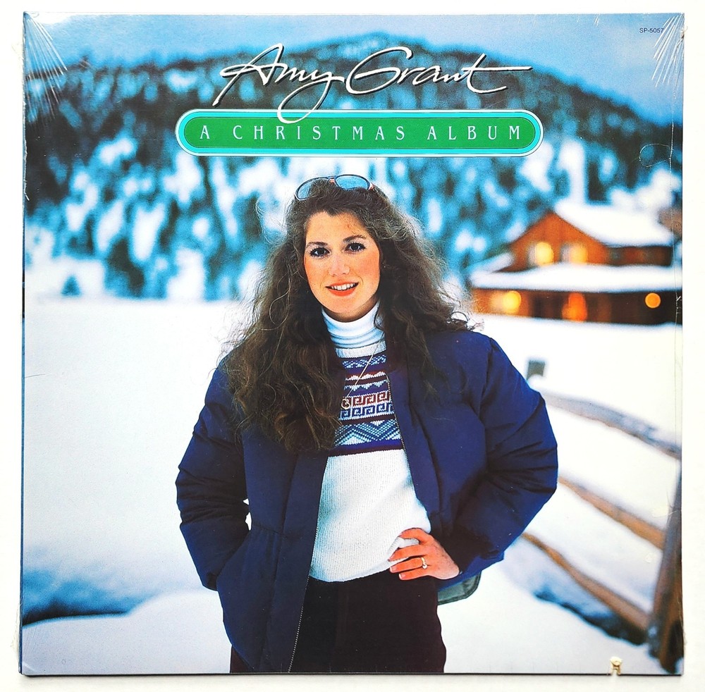 AMY GRANT – A CHRISTMAS ALBUM LP 1985 SEALED (A&M) SP-5057 GATEFOLD