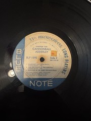 Cannonball Adderley Somethin’ Else ‘58 Mono 1st US Press, Blue Note RGV