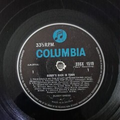 Buddy Greco – Buddy’s Back in Town – (1961) Vinyl LP Album – Columbia 33SX 1519