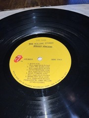 Rolling Stones – Sticky Fingers LP – 1971 Zipper COC 59100 Record Album Vinyl