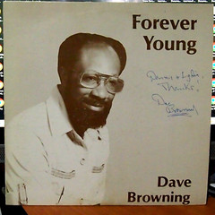 Dave Browning – Forever Young LP – Tested Excellent(EX) Vinyl – Signed