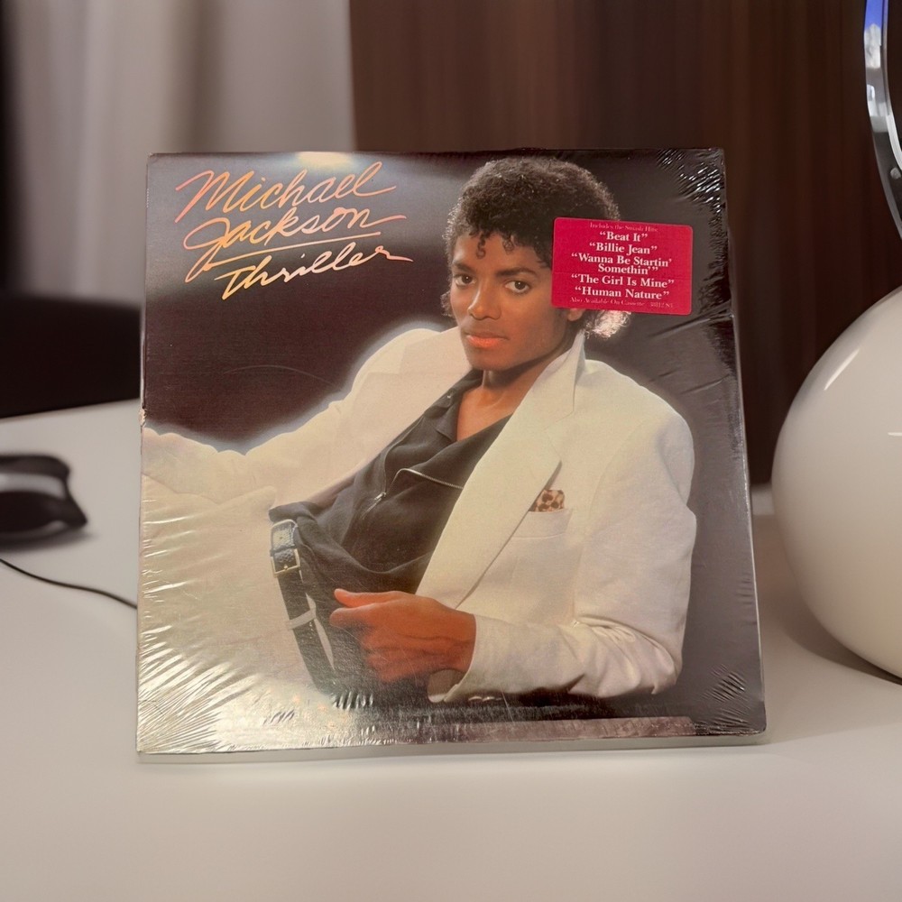 ✨Michael Jackson Thriller (1982 QE 38112) Sealed/Factory Shrink, Beat It Billie