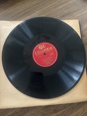 Vintage 10 Inch 3 Columbia Records Carlo Buti Italian Record 14987-F 78rpm
