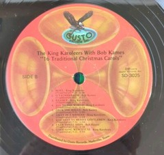 King Karoleers & Bob Kames Lp 16 Traditional Christmas Carols Ex Cond