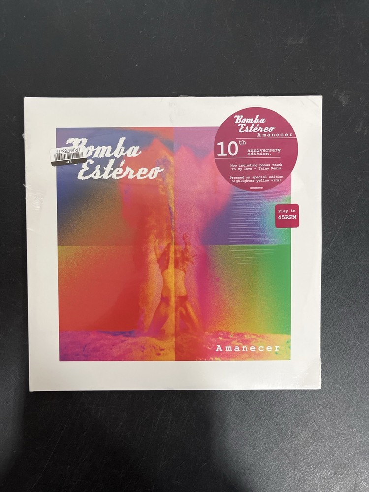 Bomba Estéreo – Amanecer 10th Anniv Ed. Yellow Vinyl SEALED NOT TESTED