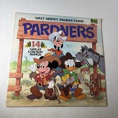Walt Disney’s Pardners 1980 Vinyl LP Disneyland Record Album 2512 Vintage Vista