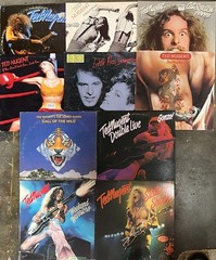 TED NUGENT LP LOT – STATE OF SHOCK/CALL THE WILD/DOUBLE LIVE/DANGEROUS vinyl