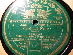 1931 Austrian HAID’S ZITHER Quartet Erwin Minnich Josef RUPP KRAUSE Polydor