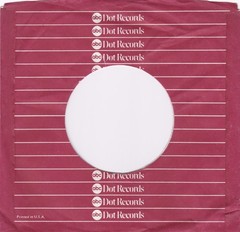 Mixed Lot of 3 ABC DOT RECORDS PINK/RED 7″ 45RPM Original Record Company Sleeves