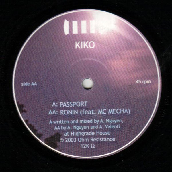 Kiko – Ohmwreckers Part Three (12″) 2003 US (VG+)