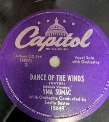 Yma Sumac – Voice Of The Xtabay – Capitol CD 244 – 78 Rpm Box Set – 1950