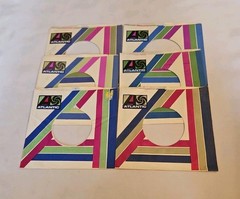 45 RPM 7″ RECORD SLEEVES CO. SLEEVE 6 PACK SEE PHOTO Atlantic Records (SLV379)
