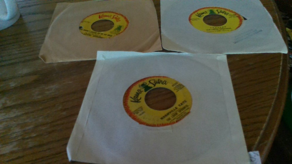 Lot of 3 jukebox-Ready Lovin’ Spoonful Hits on 7″ 45rpm Vinyl Records