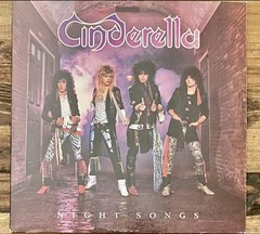Cinderella Night Songs 1986 Vinyl NM/M First Pressing