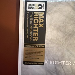 Max Richter The Blue Notebooks Vinyl Rough Trade 50th Anniversary /1000