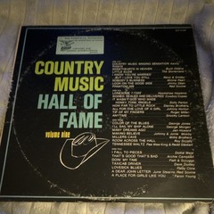 Country Music Hall of Fame Vol 9 12″ 2 LP Vinyl Country Stereo Starday SLP-949