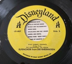 WALT DISNEY RARE 45 – THE ENCHANTED TIKI ROOM 1968 Sleeve Nice DISNEYLAND LG-807
