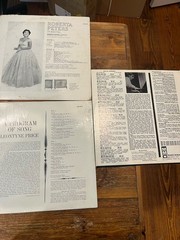 7 Classical Vocal Opera LP Lot Leontyne Price Von Stade Roberta Peters Soprano