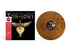Bon Jovi Greatest Hits Limited Edition Tiger Eye LP Vinyl Target Exclusive NEW
