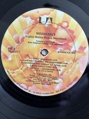 John Barry – “Moonraker” Vinyl LP – James Bond 007 OST (1979 UA-LA971-1) VG++!