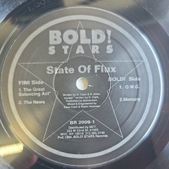 State Of Flux – The Great Balancing Act (12″) excellent house vinyl record