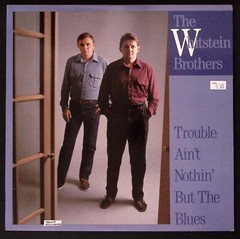 THE WHITSTEIN BROTHERS TROUBLE AIN’T NOTHIN’ BUT THE BLUES VINYL LP 121-50W
