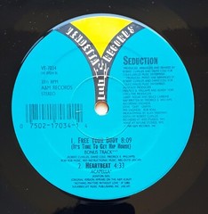 SEDUCTION – Heartbeat 1990 12″ VINYL 90’S RnB/SWING / HOUSE