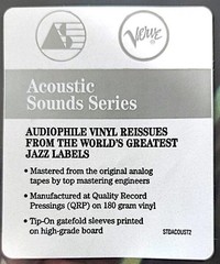 The John Coltrane Quartet Plays Acoustic Sounds Series Vinyl LP New