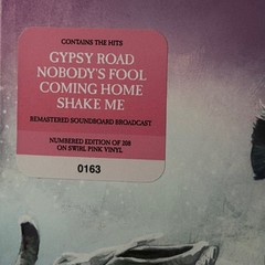 Cinderella live LP Pink Swirl Vinyl Long Cold Winter Tour Moscow 89 Numbered NEW
