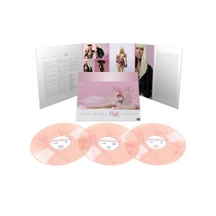 Nicki Minaj – Pink Friday 10th Ann Vinyl 3LP Deluxe – Pink w/ White Swirl – NEW