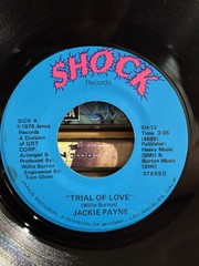 Trial of Love / Warm the Pot – Jackie Payne 45 7″ | Shock Records Soul Funk VG++