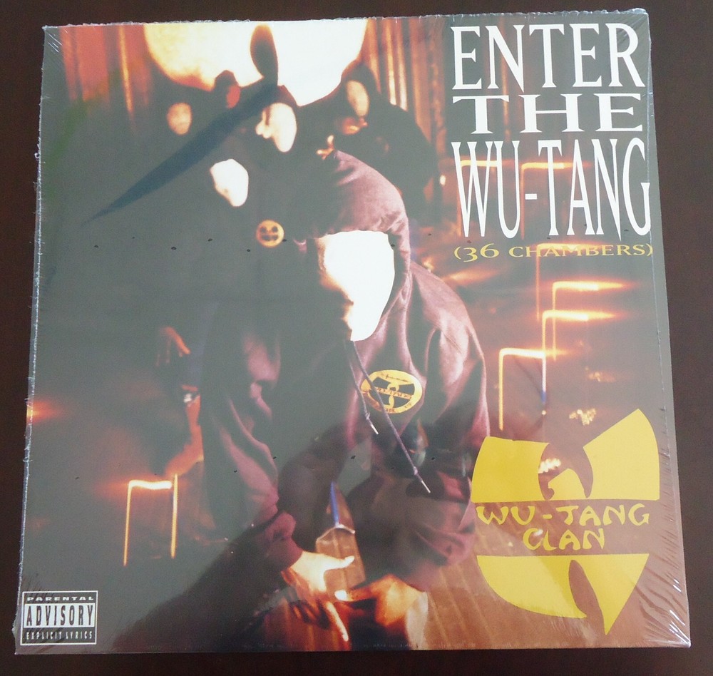 Wu-Tang Clan Enter Wu-Tang LP (1993) NEW Shrink Wrap Tear