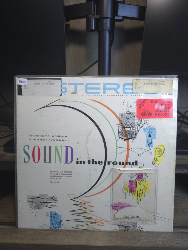 SOUND IN THE ROUND 4T3001 Reel To Reel Audio 7 1/2 IPS Special Effects / Field