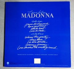 Madonna True Blue Vinyl LP Vintage 1986 US RCA Music Service Club R-143811 NM