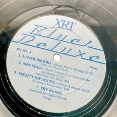 Various – Blues Deluxe VG+/VG+ 1989 Ultrasonic Clean Vinyl Jazz / Blues