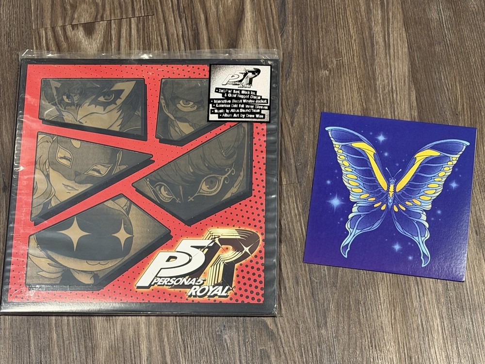 Persona 5 Royal OST 3xLP Vinyl + Hymn of the Soul 7” iam8bit VGM Not Moonshake
