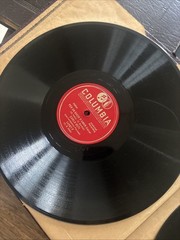 Vintage 10 Inch 3 Columbia Records Carlo Buti Italian Record 14987-F 78rpm