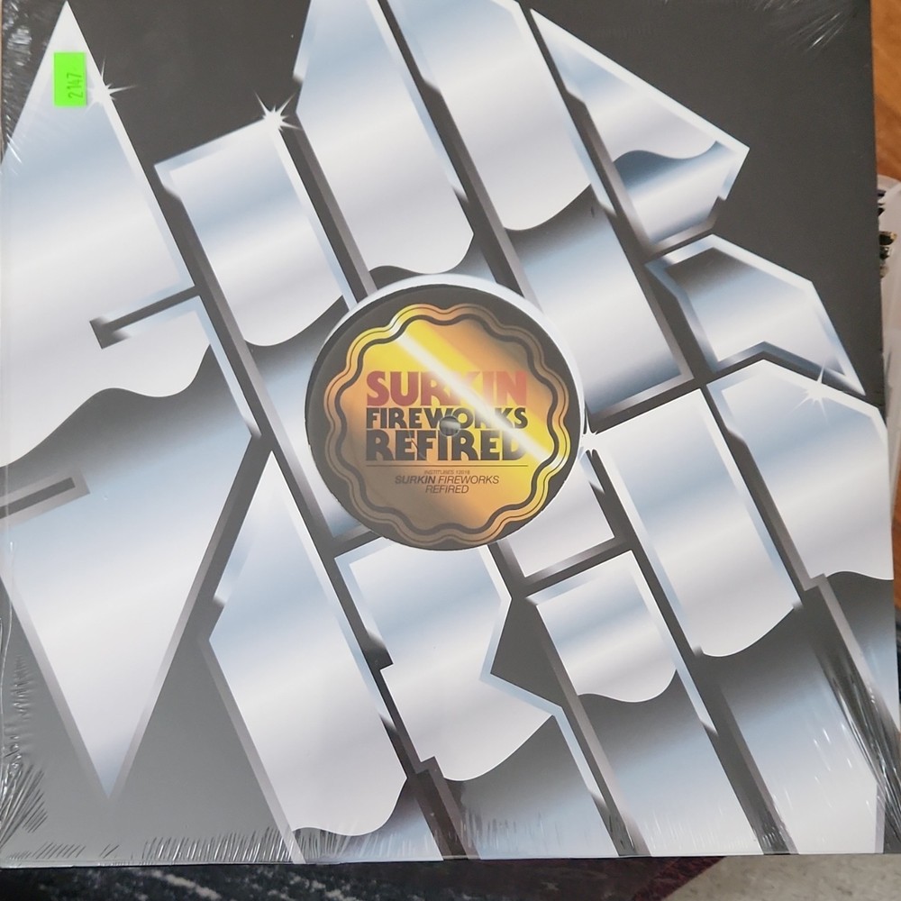 Surkin Fireworks Refired Vinyl EP Remix 2007 Electronic Institubes