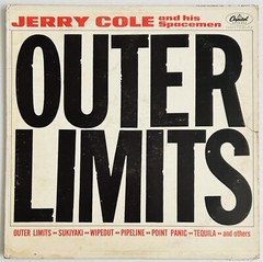 JERRY COLE – Outer Limits – T-2044 – Vinyl LP – Please See Description – Cleaned