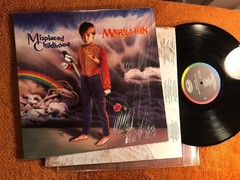 Marillion Misplaced Childhood 1985 LP orig vinyl st12431 STERLING w/shrink album