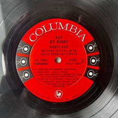 Doris Day Day By Night 1957 Vinyl Mono Columbia CL 1053 -1K/-1D 1st Press VG+/NM
