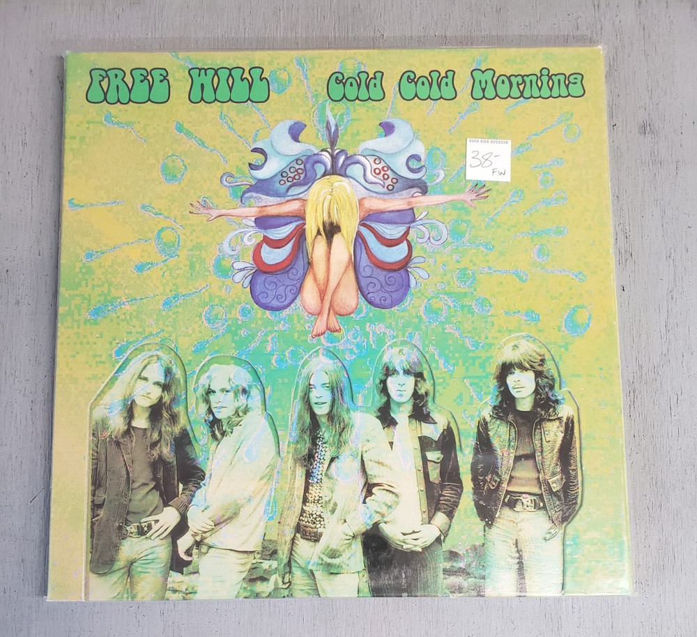 FREE WILL Cold Cold Morning 2017 PSYCH 2xLP Die Cut sealed VINYL Record NEW