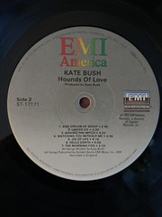 Kate Bush Hounds Of Love Vinyl EMI America 1985 1st Pressing VG+/VG