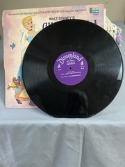 Walt Disney’s Cinderella, The Story & The Songs. Disneyland ST 3908 LP Record