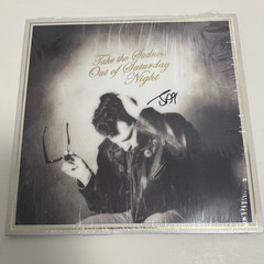 Bleachers – Take The Sadness Out Of Saturday Night Leather Vinyl LP Signed Jack